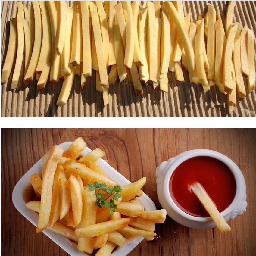 potato strip machine