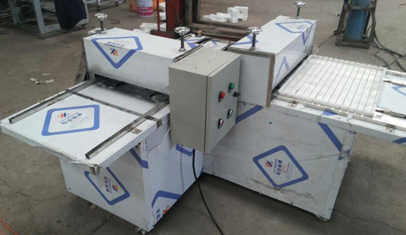 Australian customer custom food cutting machine have finished