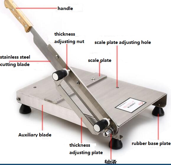 Small peanut candy cutting machine