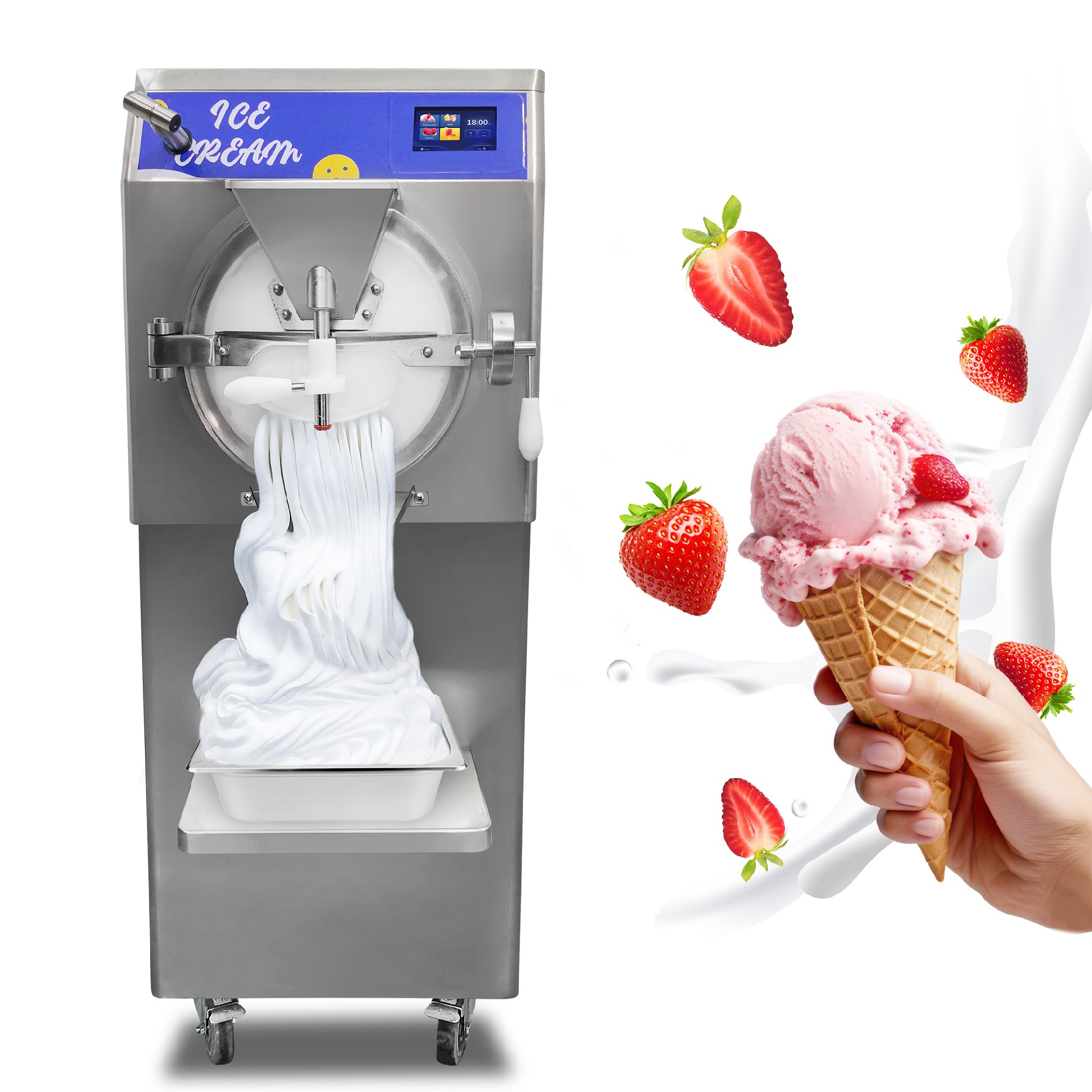 Multifunctional ice cream maker