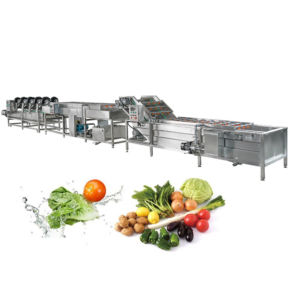 Fruit washing drying machine