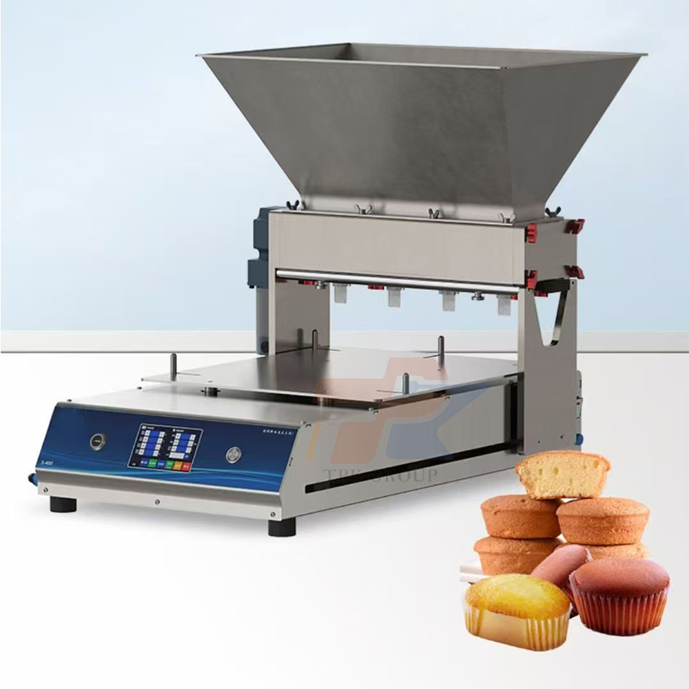 Small tabletop type cake batter filling machine
