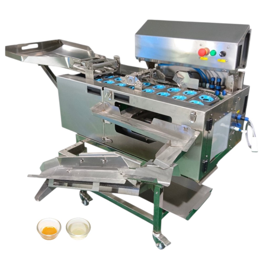 Automatic Eggshell and Egg Yolk Separating Machine