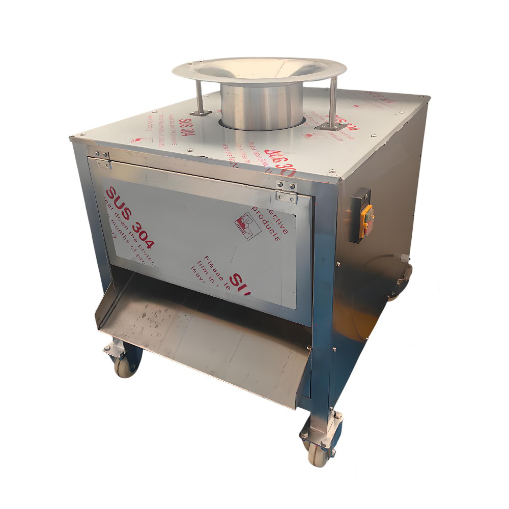 Cabbage root removing machine